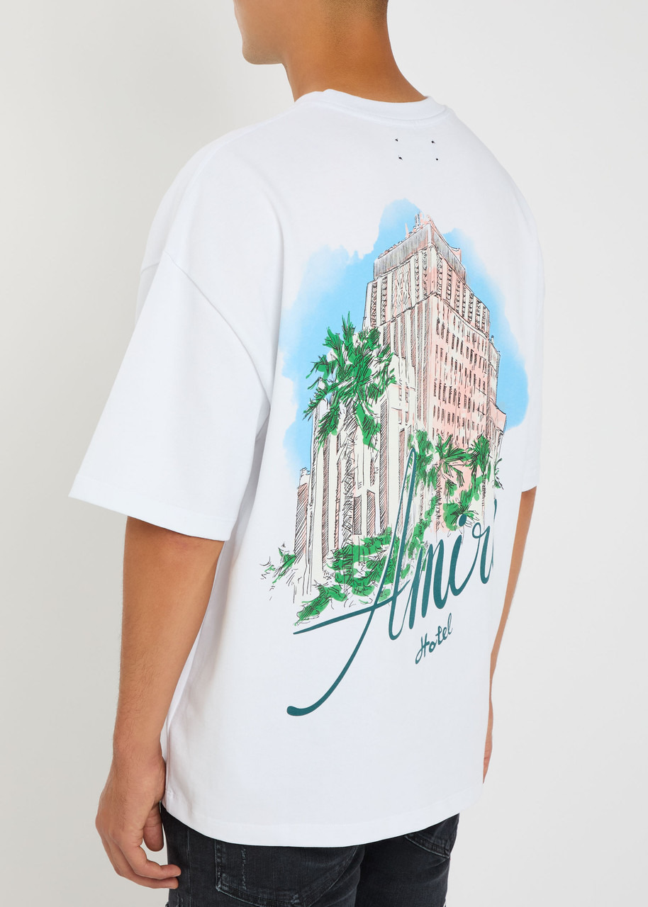 Amiri Hotel Printed Cotton T-shirt - 3