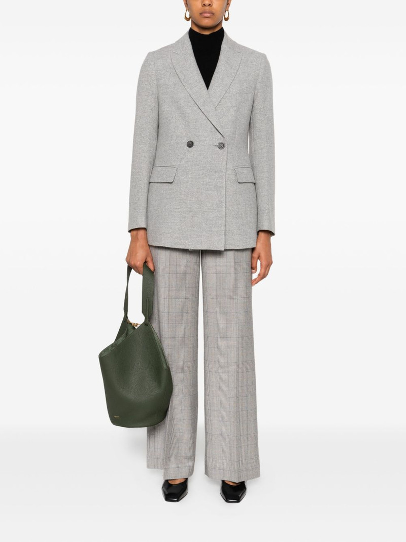 PESERICO checked straight-leg trousers outlook