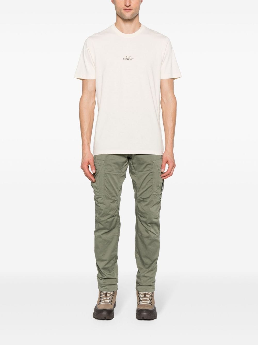 mid-rise cargo trousers - 2