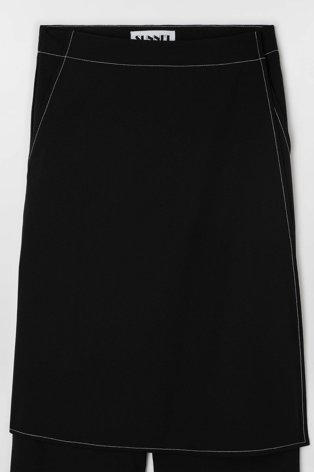 LONG PANTA SKIRT / black - 5