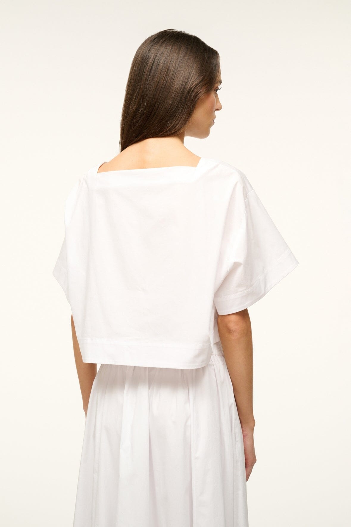 STAUD DAISY TOP WHITE - 4