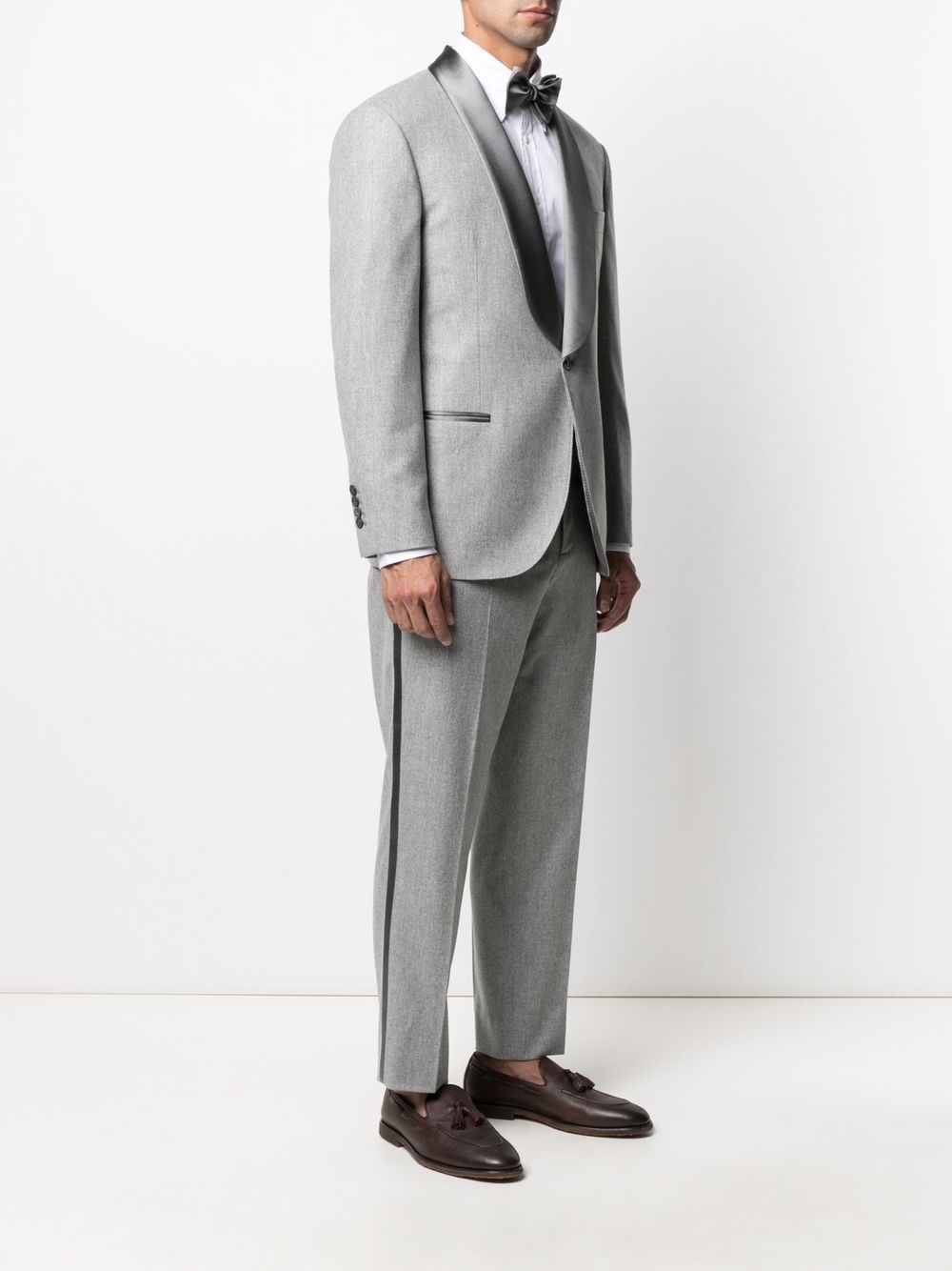 single-breasted tailored suit - 3