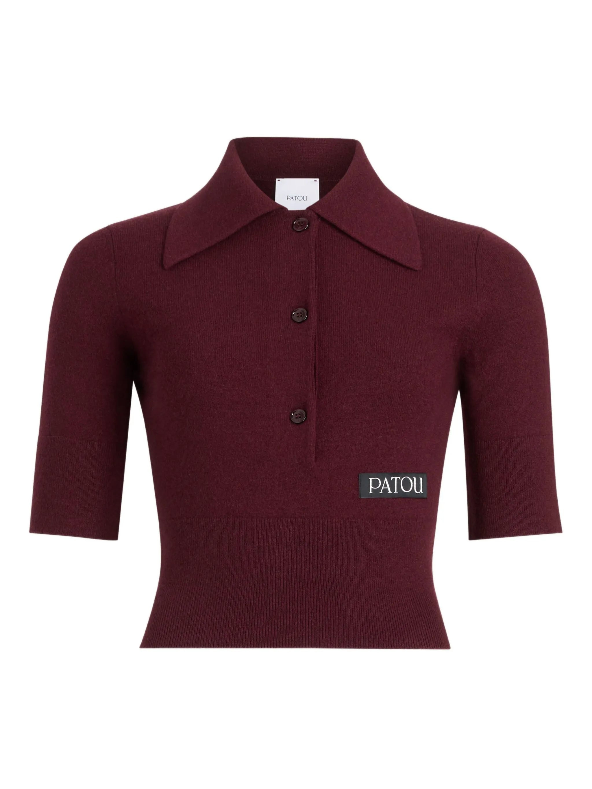 Patou Logo-patch Polo Top - 1