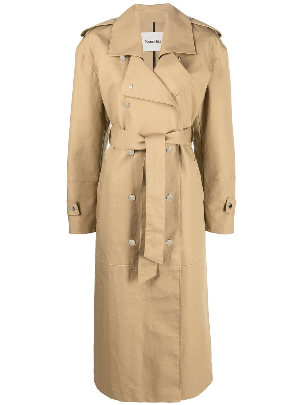 oversized trench coat - 1