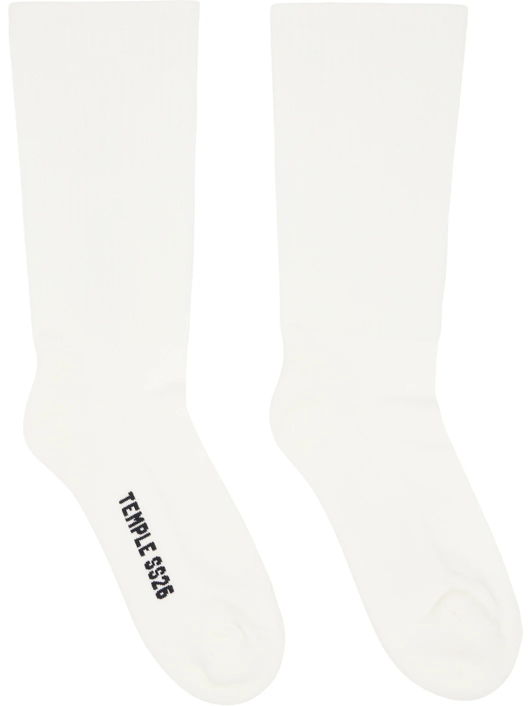 Off-White Temple Mid Calf Socks - 1