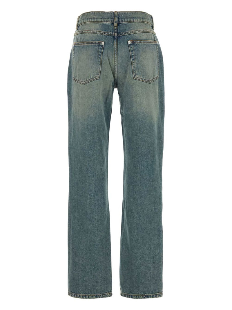 gimaguas Emily eyelet-embroidered jeans outlook