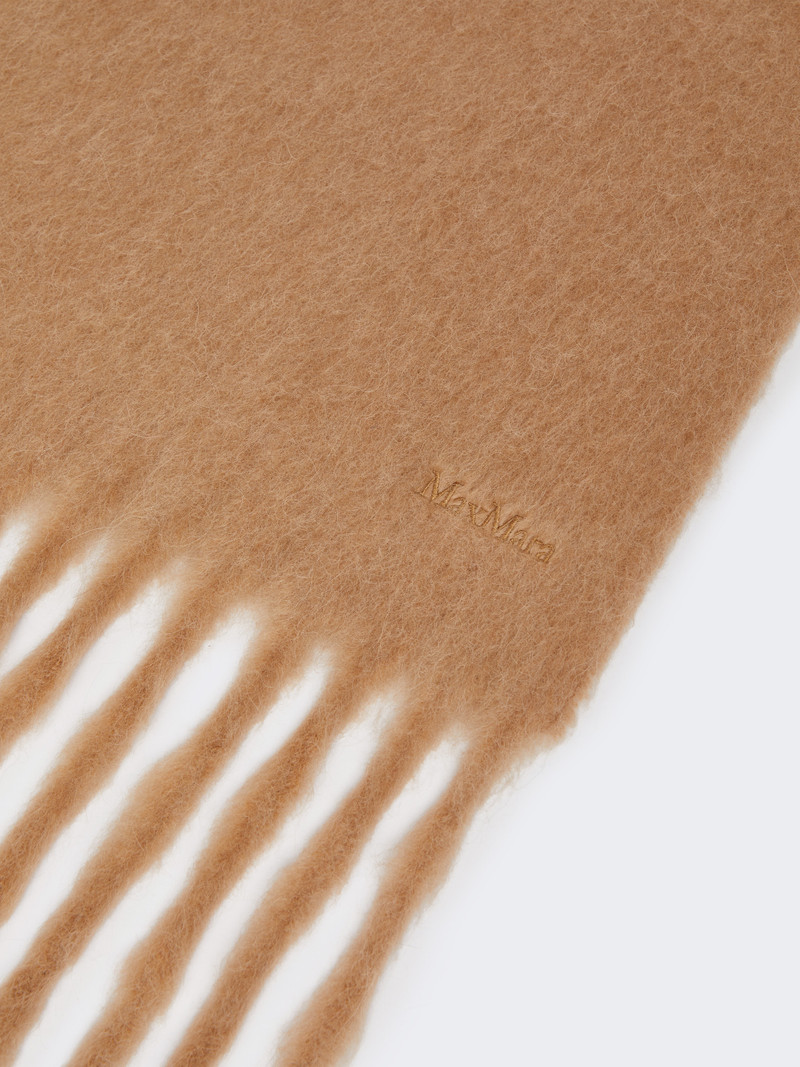 Max Mara OSSO Alpaca-blend scarf outlook