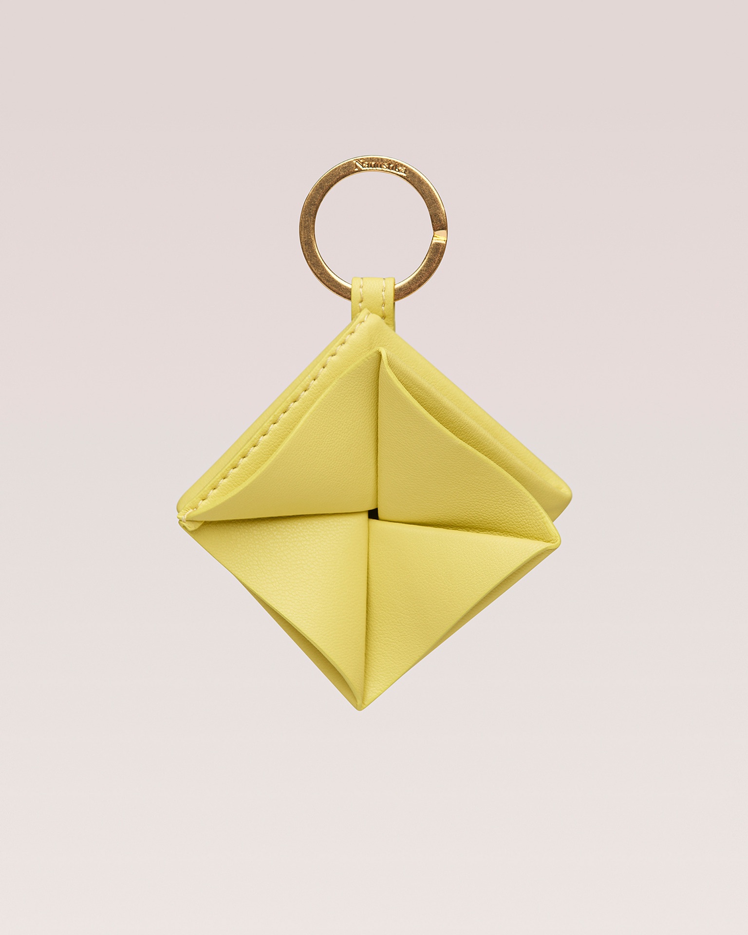 QUINN - Origami keyring - Yellow - 2