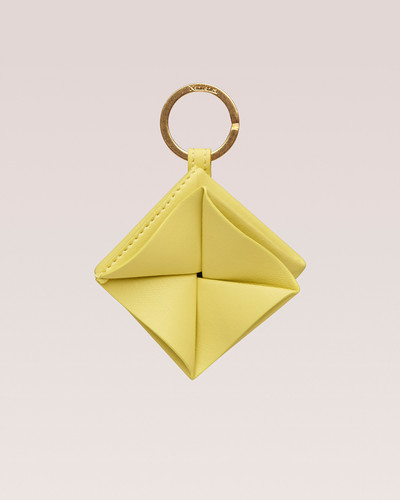 Nanushka QUINN - Origami keyring - Yellow outlook