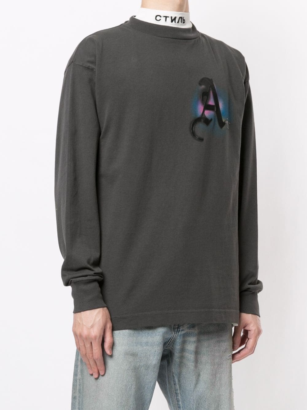 'Air'-print long-sleeve T-shirt - 3