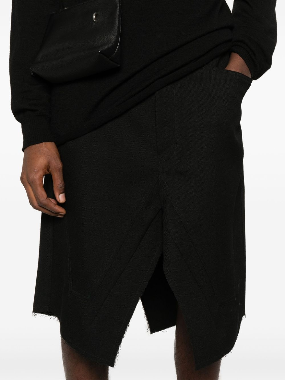 Slivered midi skirt - 5