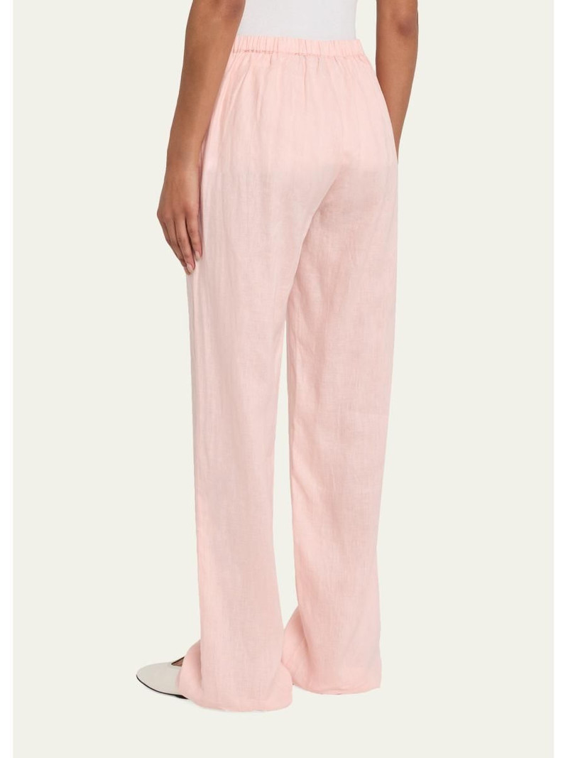 Pull-On Linen Pants 3