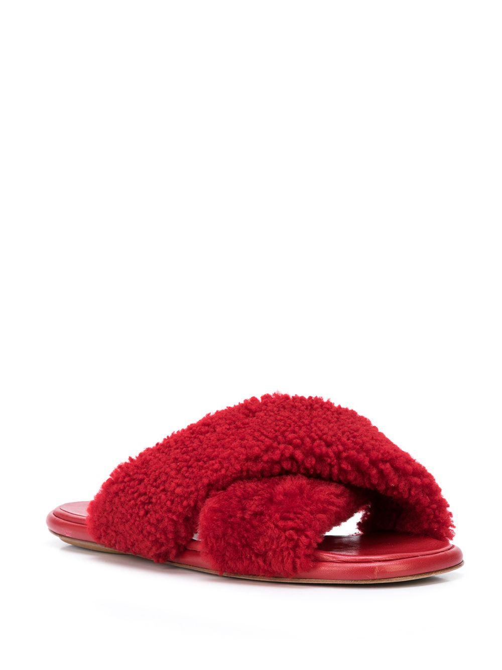 flat crossover sandals - 2