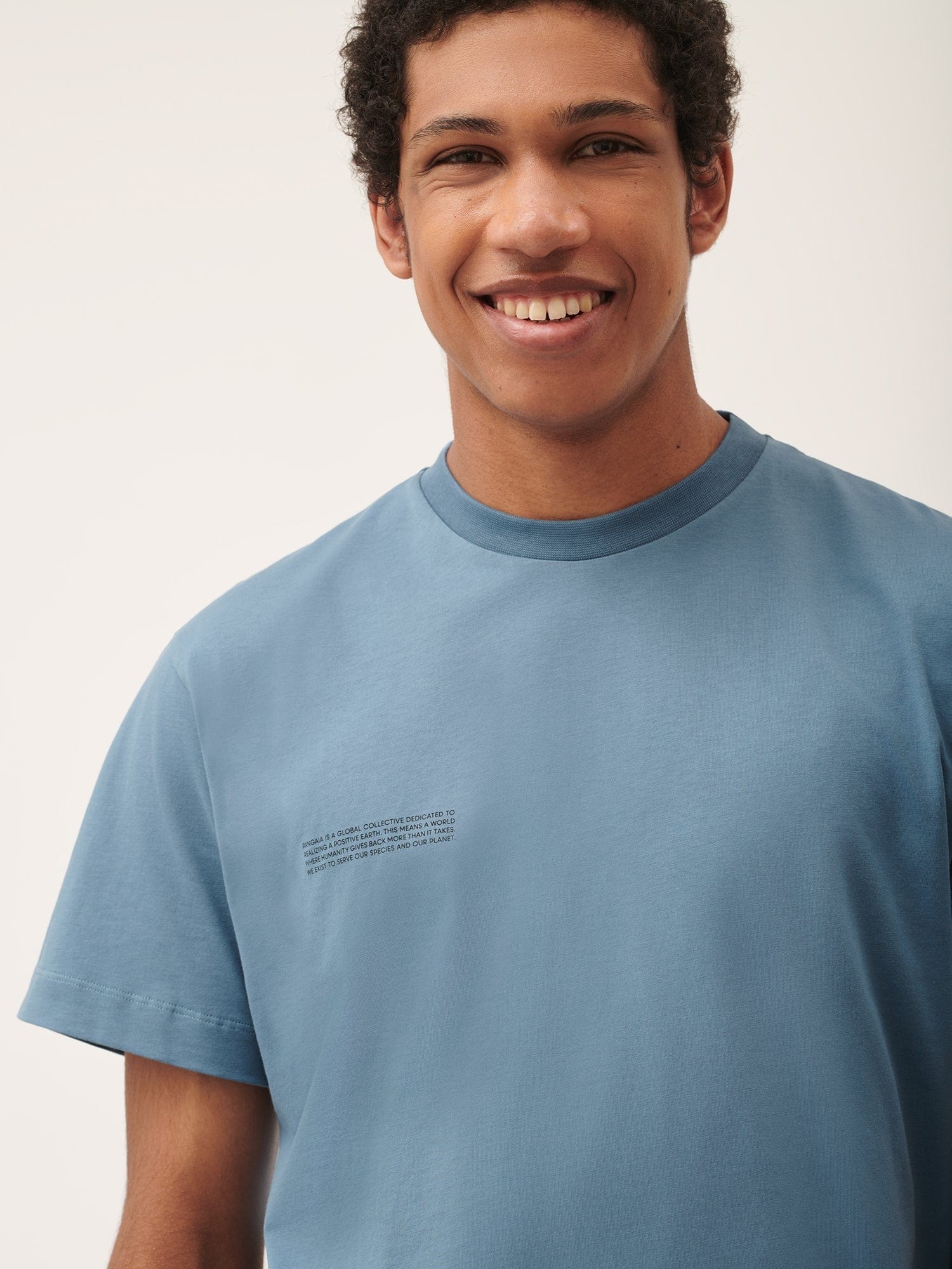 Mens 365 Midweight T-shirt - Indigo Blue - 4