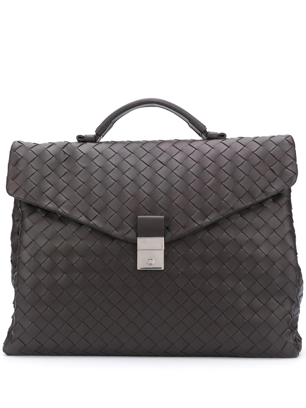 Intrecciato-weave holdall - 1