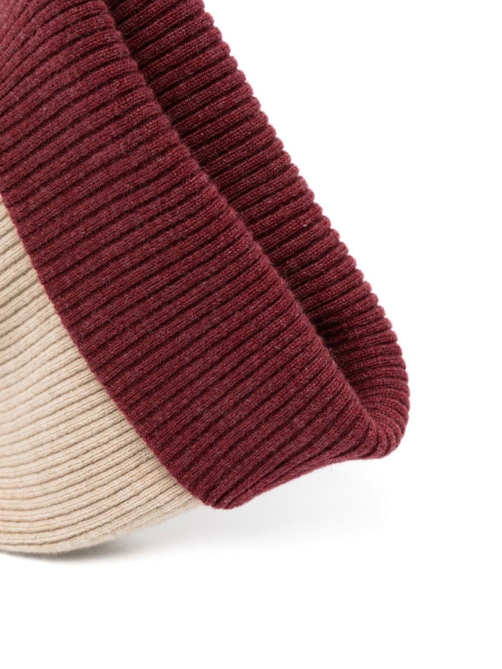 ribbed-knit cashmere beanie - 2