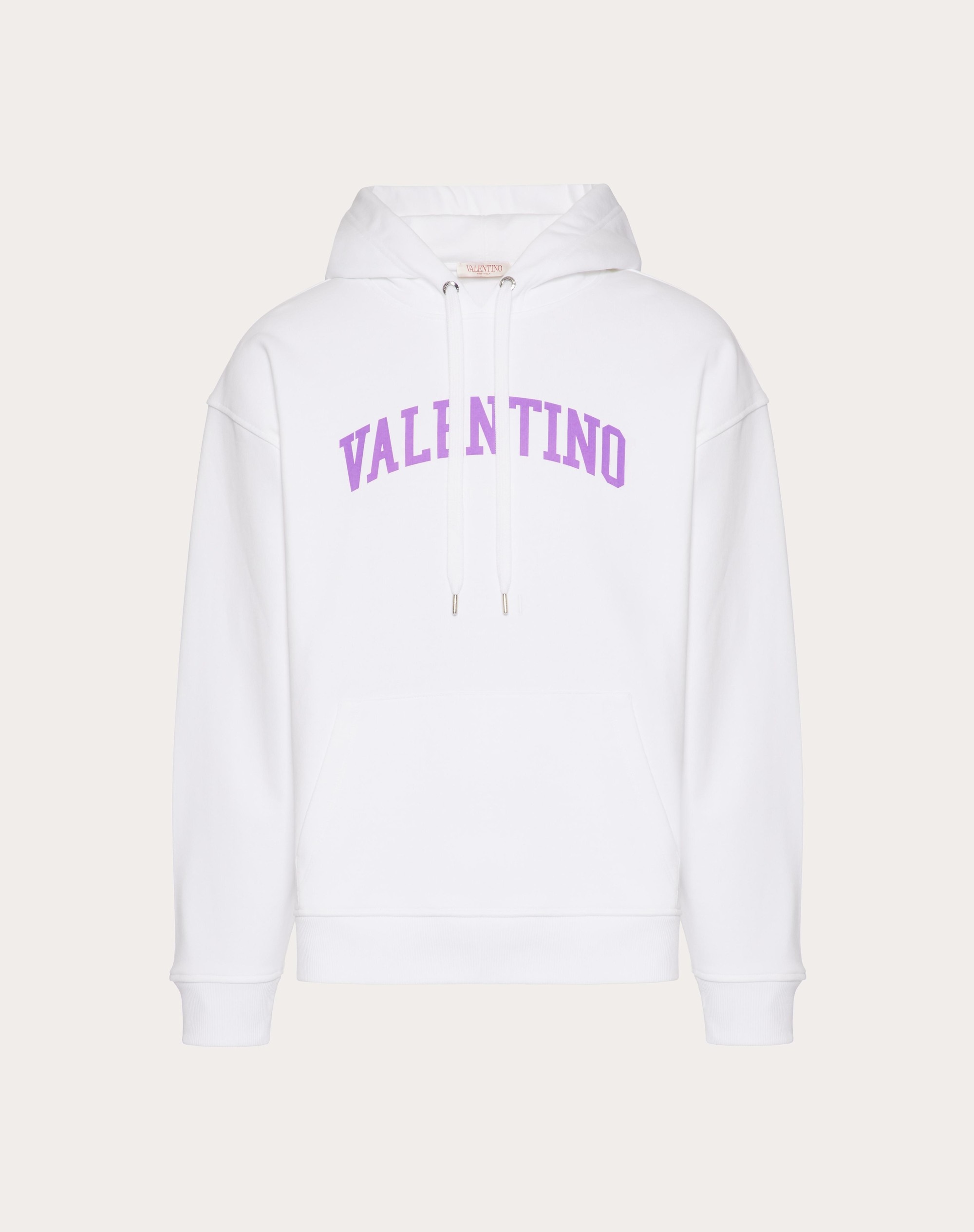 VALENTINO PRINT COTTON SWEATSHIRT - 1