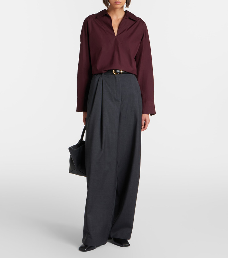 'S Max Mara Wool wide-leg pants outlook