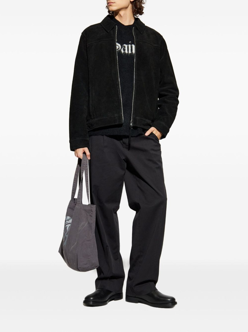 ALLSAINTS Rhone zip-up overshirt outlook