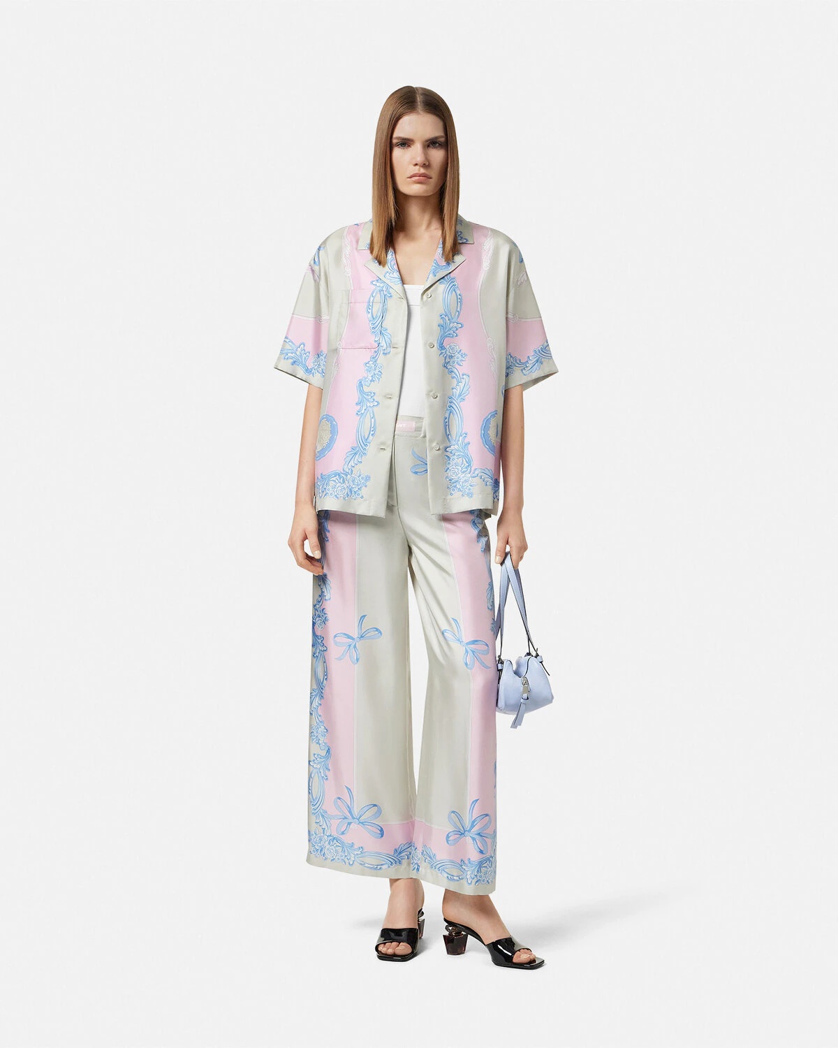 Cameo Silk Shirt - 2