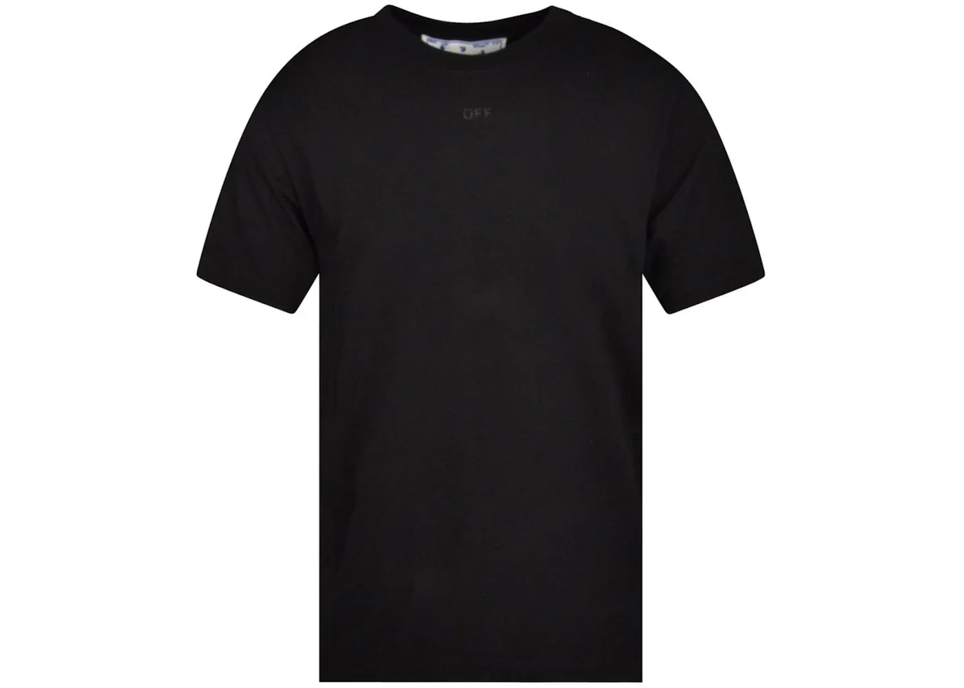 OFF-WHITE Rubber Arrows Slim Fit T-Shirt Black/Black - 1