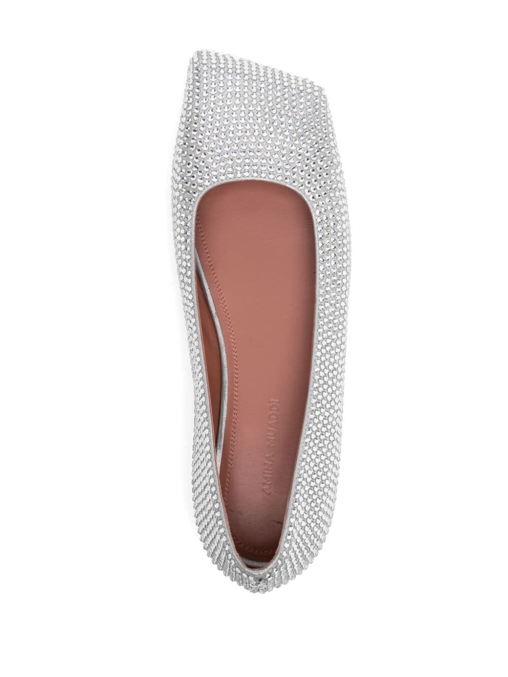 Ane crystal-embellished ballerina shoes - 4