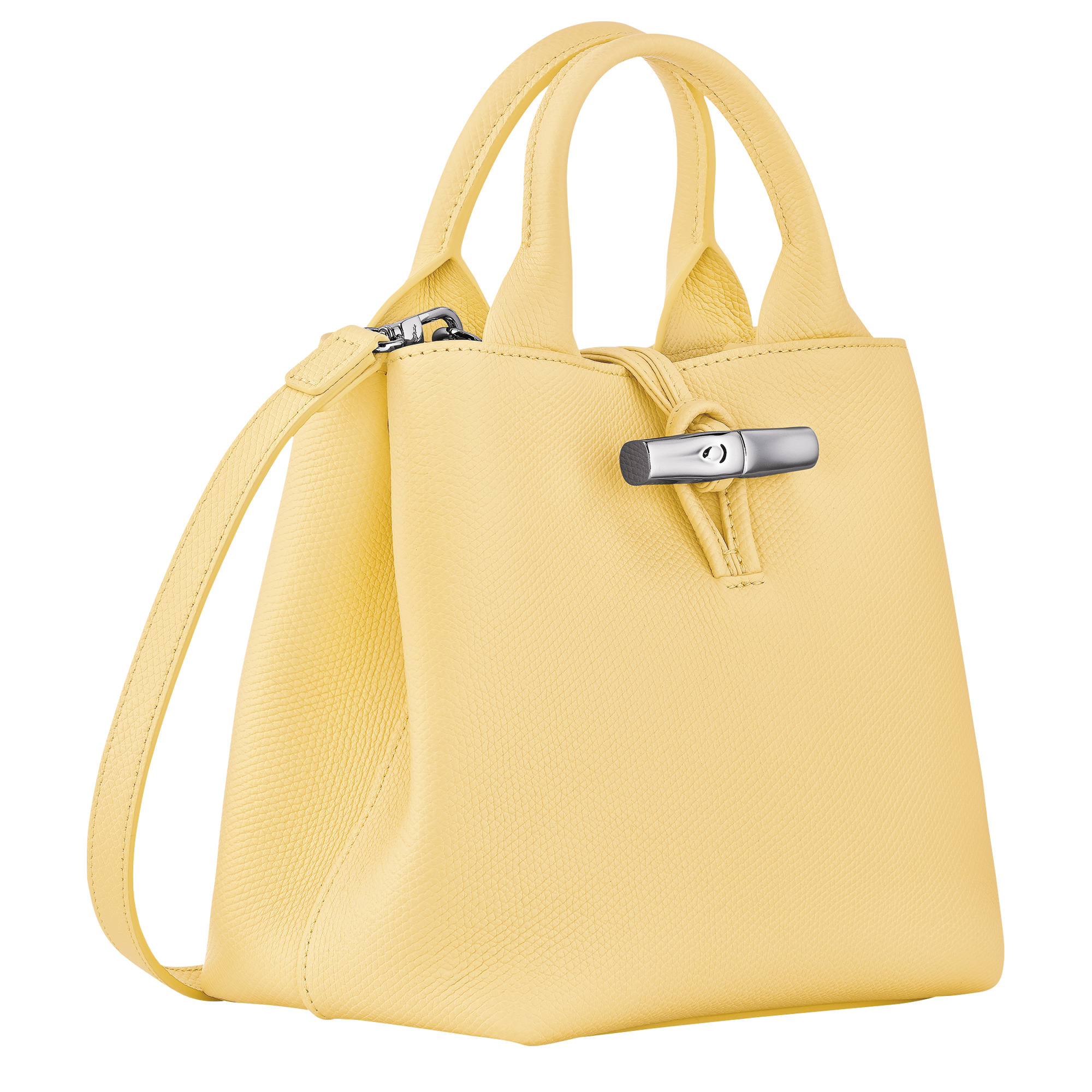 Le Roseau S Handbag Yellow Chick - Leather - 3