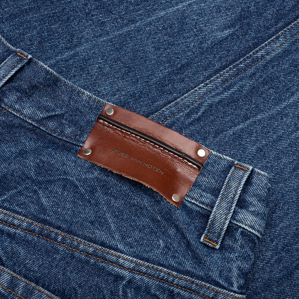 LOOSE FIT JEANS - BLUE - 4