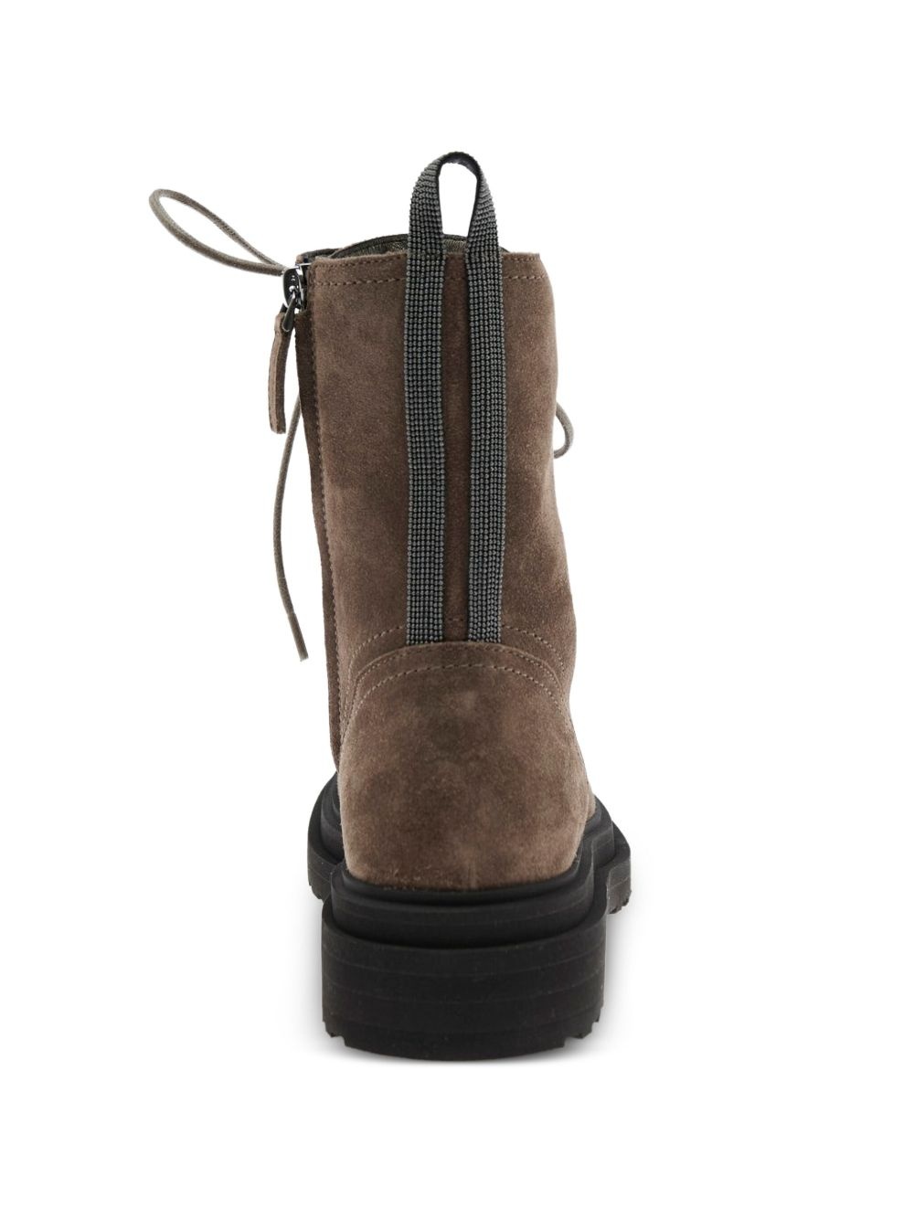 lace-up combat boots - 4