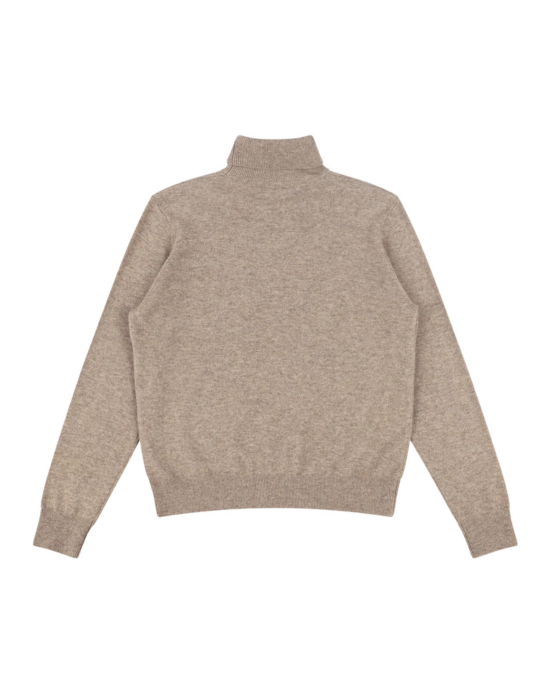 KNIT TURTLENECK CAMEL 5