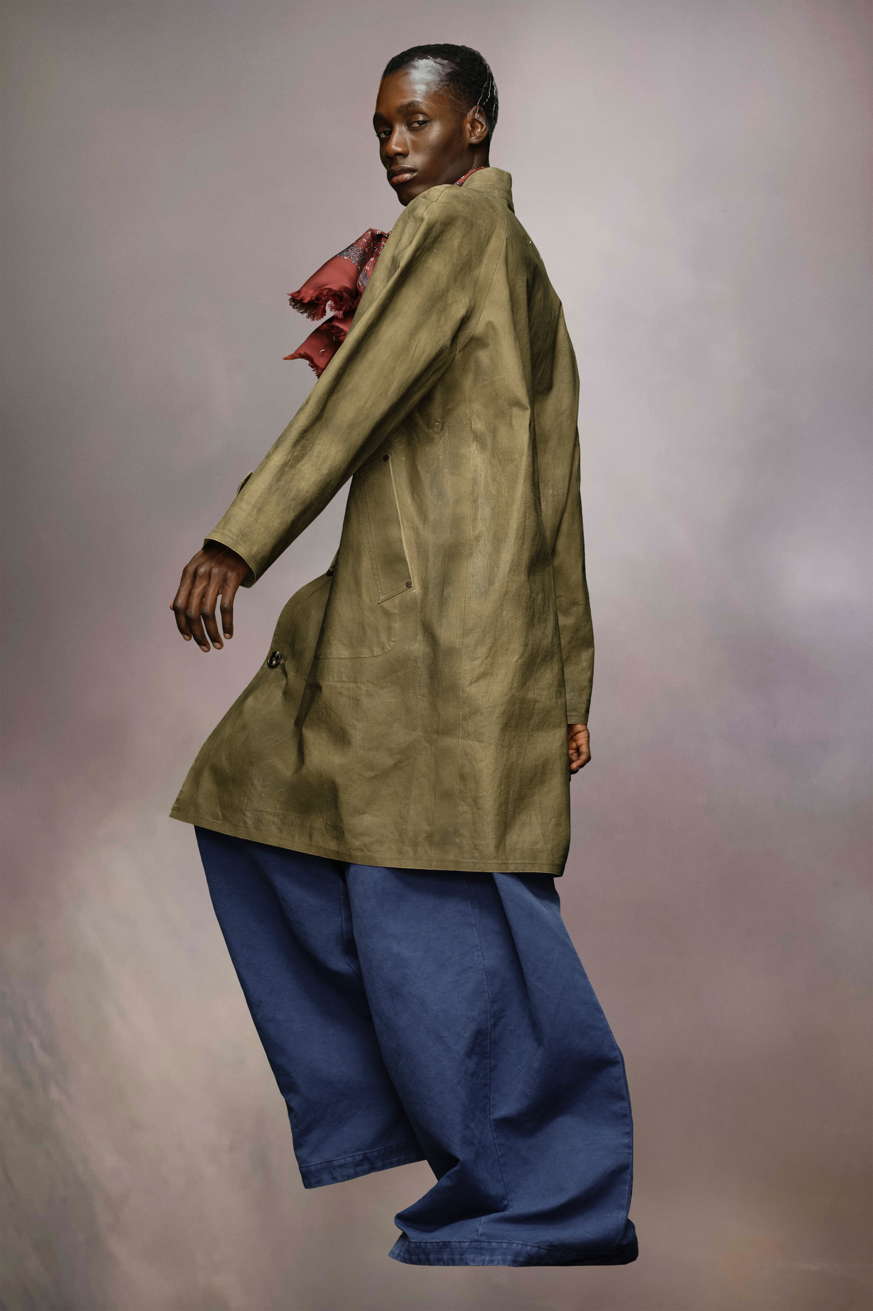 Waxed cotton coat - 3
