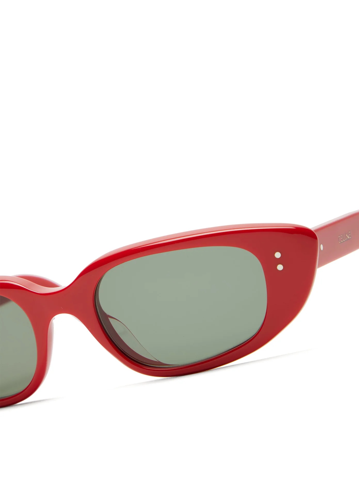 Oval acetate sunglasses - 6