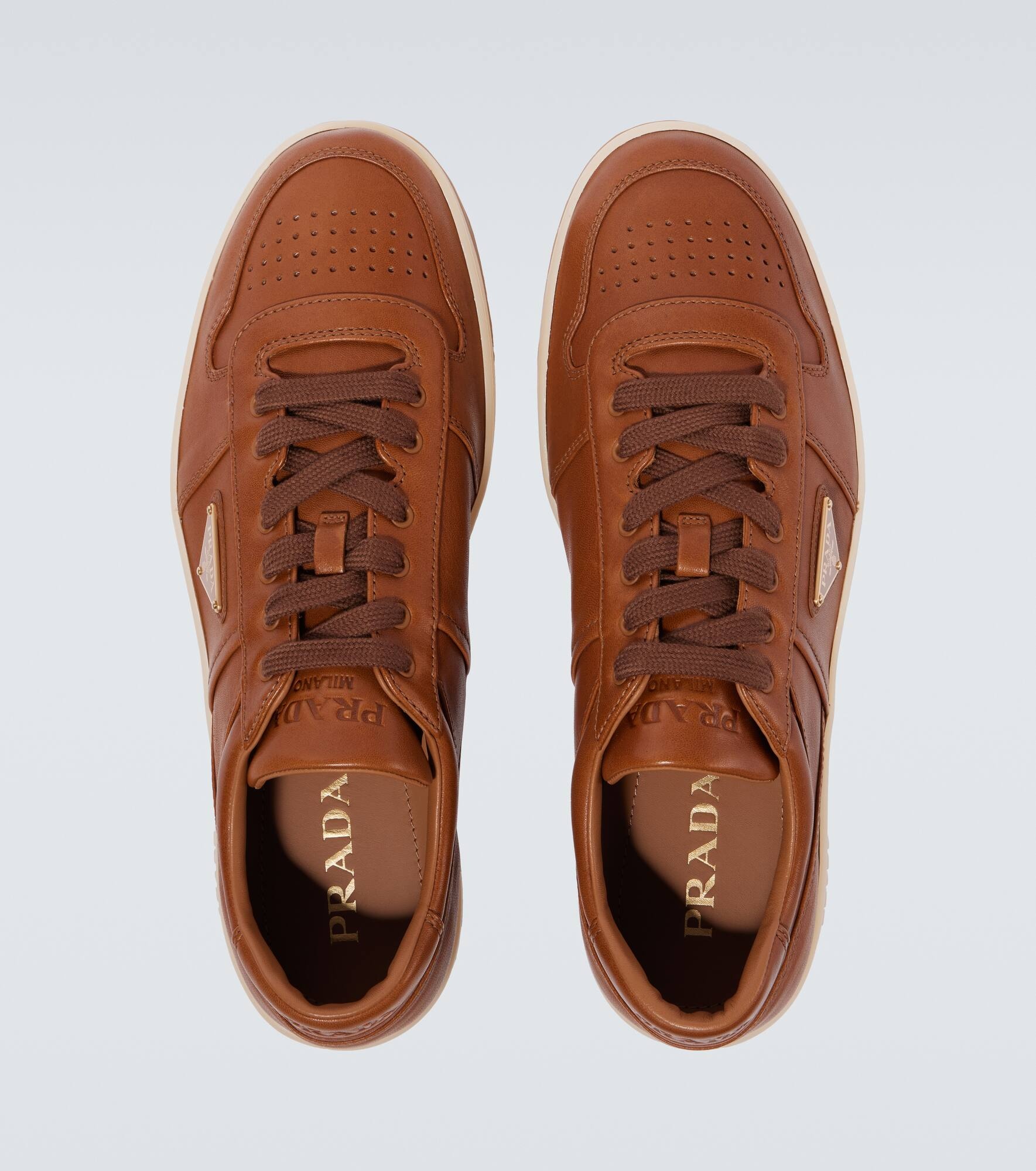 Downtown leather sneakers - 4