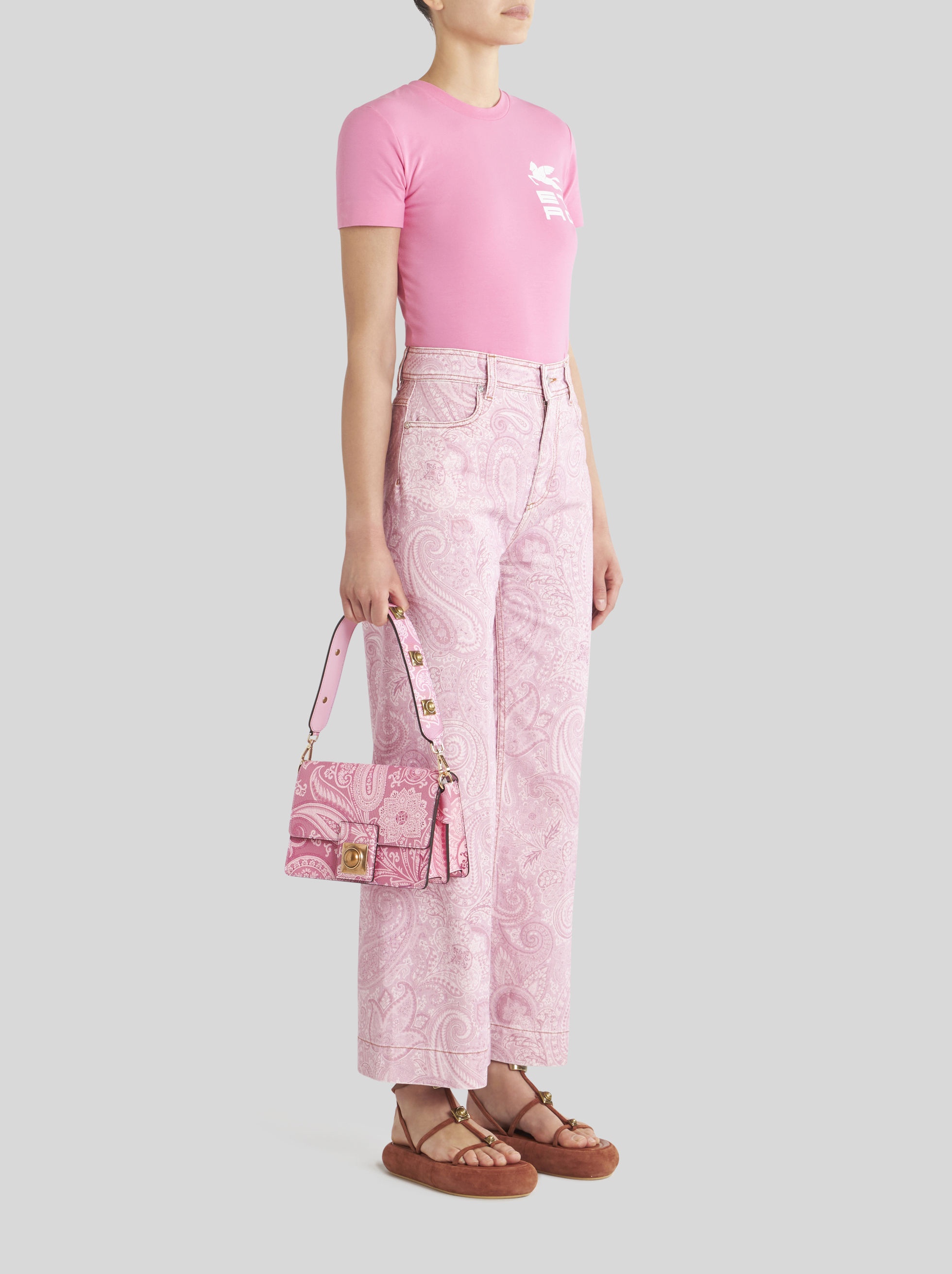 CROWN ME LIQUID PAISLEY SHOULDER BAG - 2