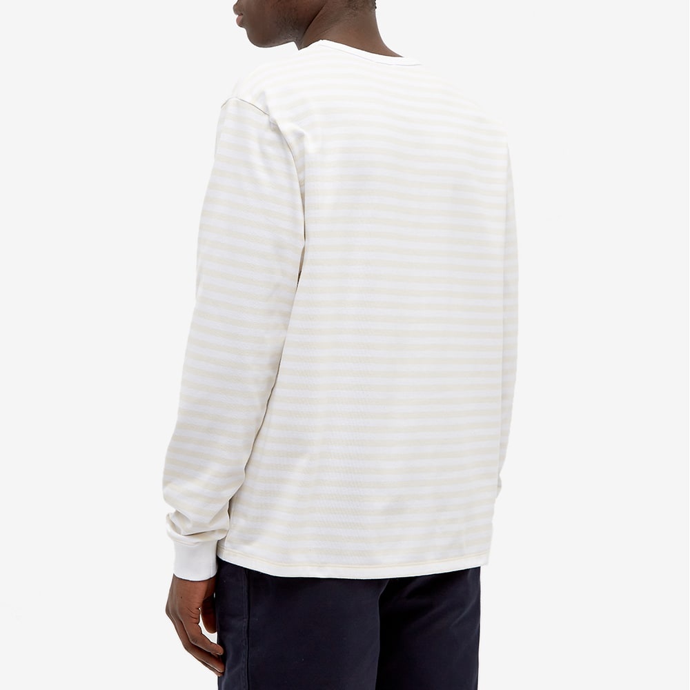 Nanamica Long Sleeve COOLMAX Stripe Tee - 4