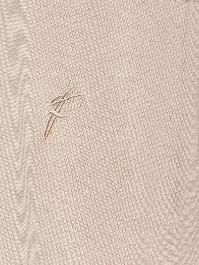 Short sleeved silk blend polo shirt 4