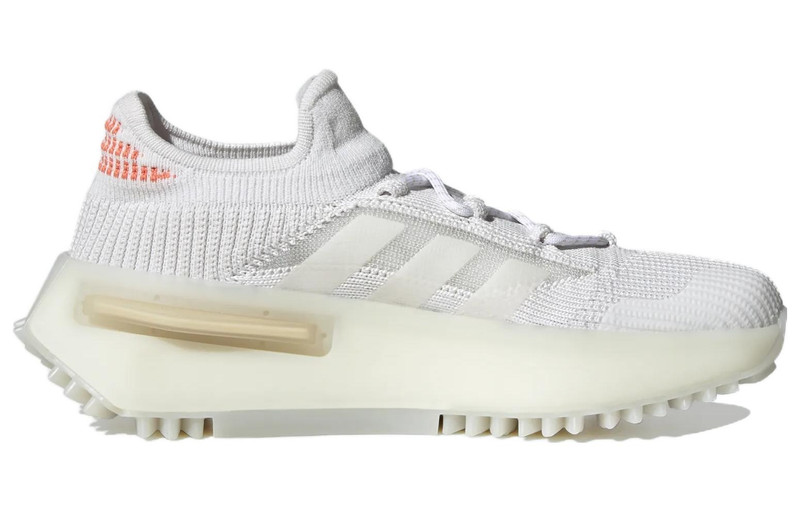 (WMNS) adidas NMD_S1 Shoes 'White Coral Fusion' HQ4465 2