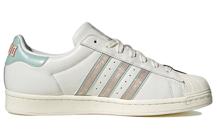 (WMNS) adidas Originals Superstar Shoes 'Core White Wonder Beige' IE5880 - 2