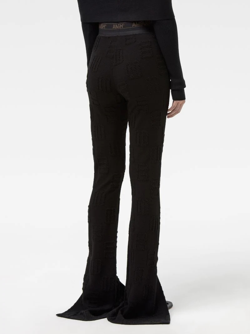 MONOGRAM FLARE LEGGINGS - 5
