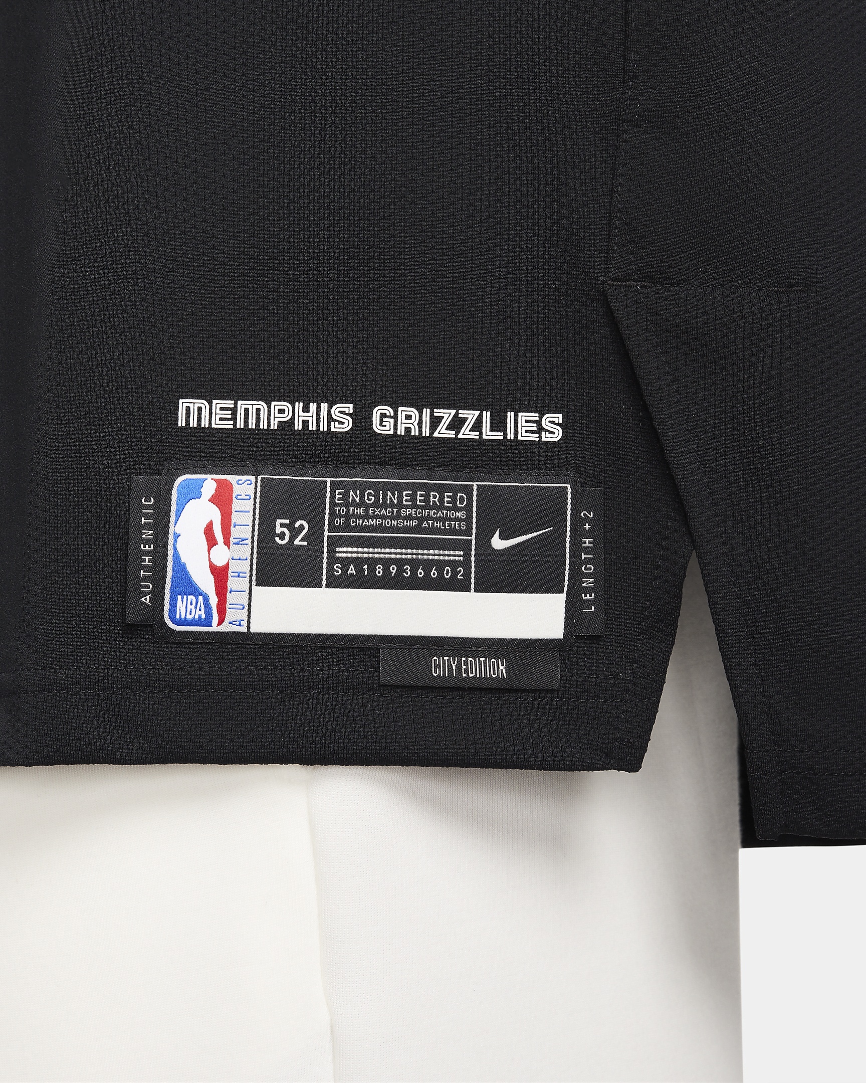 Ja Morant Memphis Grizzlies 2023/24 City Edition Nike Men's Dri-FIT ADV NBA Authentic Jersey - 5