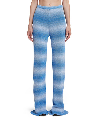 MSGM Cotton pants with faded effect outlook