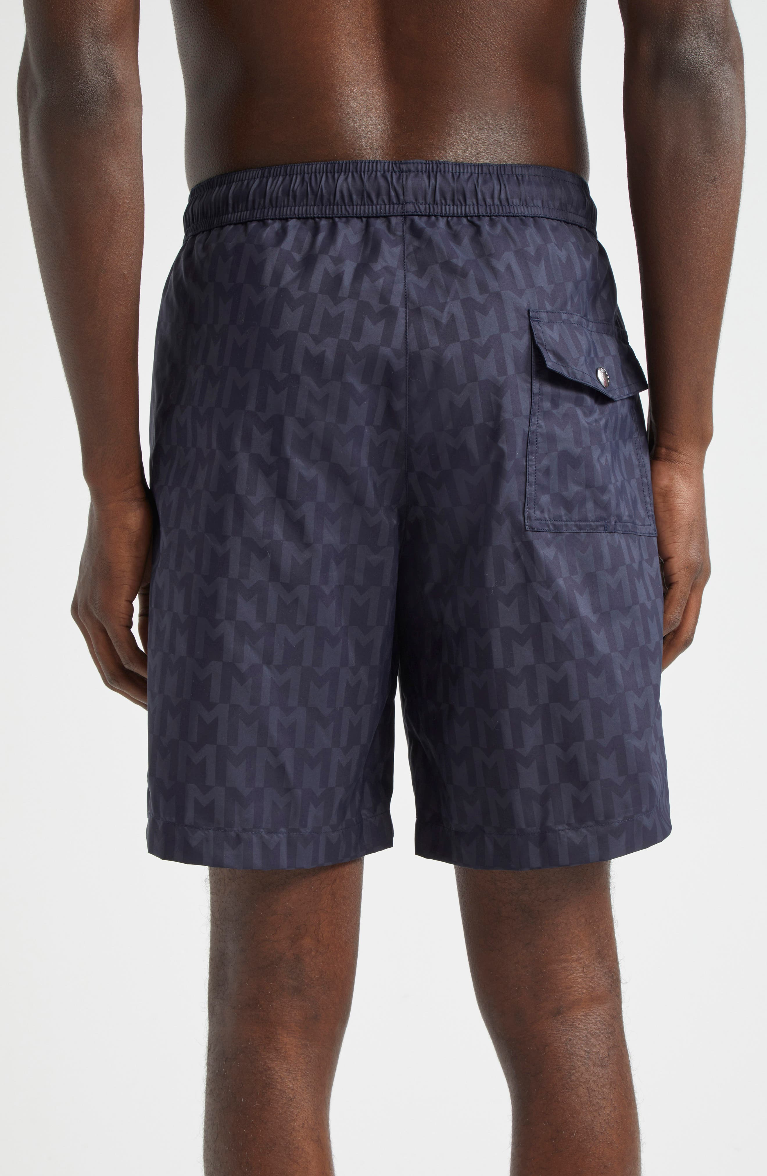 Monogram Logo Swim Trunks - 2