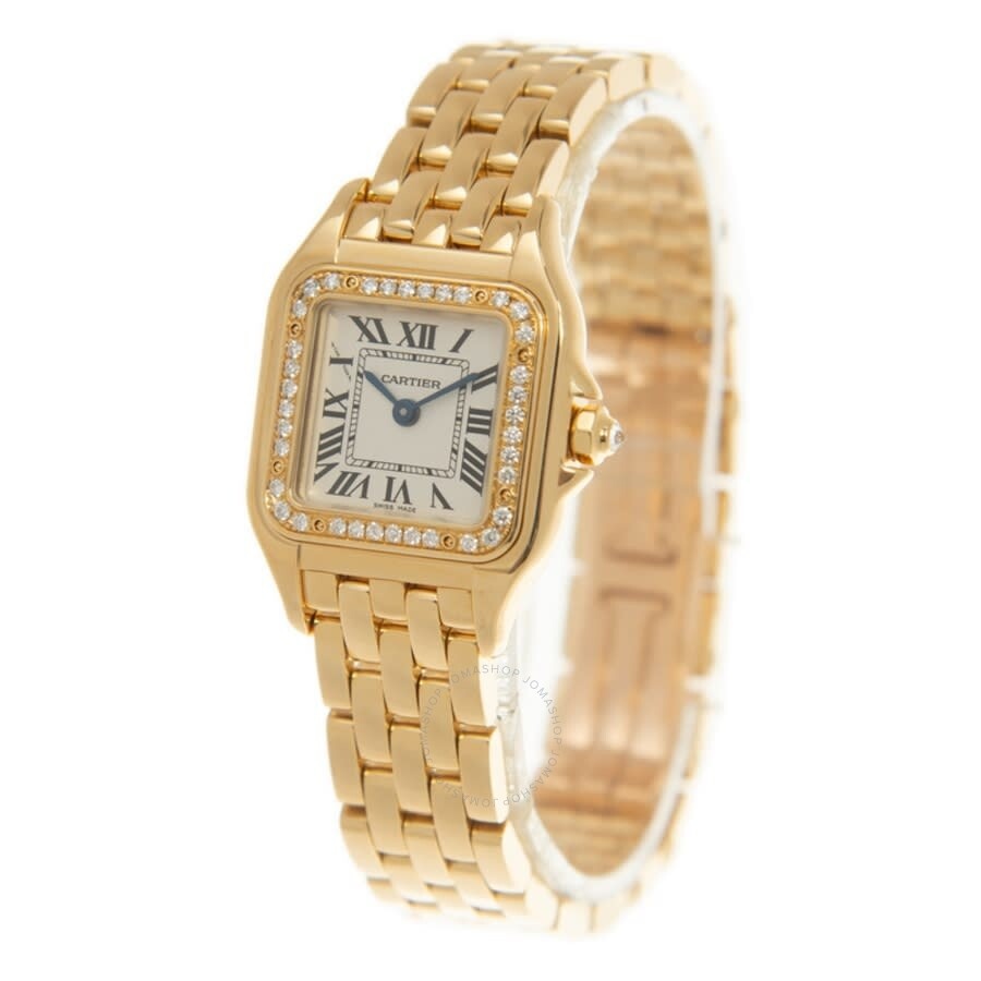 Cartier Panthere De Cartier Quartz Diamond White Dial Ladies Watch WJPN0015 - 4