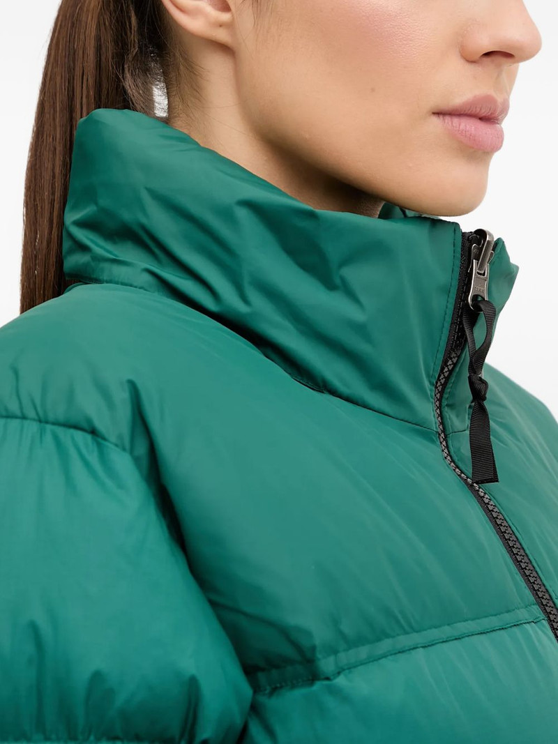 zip logo-print hooded jacket 5