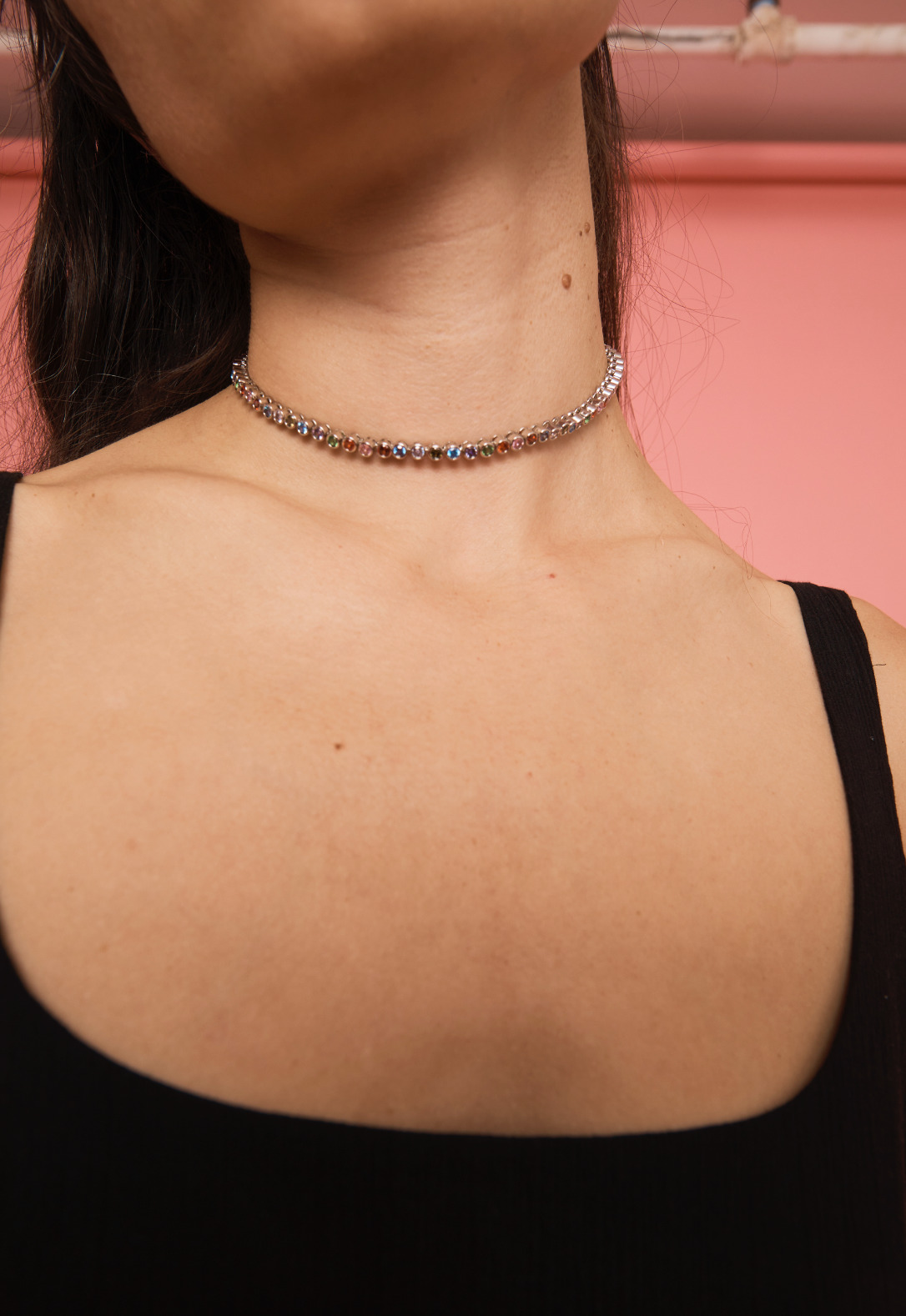 MULTI TENNIS NECKLACE - 2