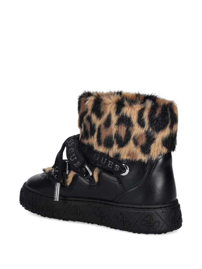 Unessa faux-fur trim ankle boots 4