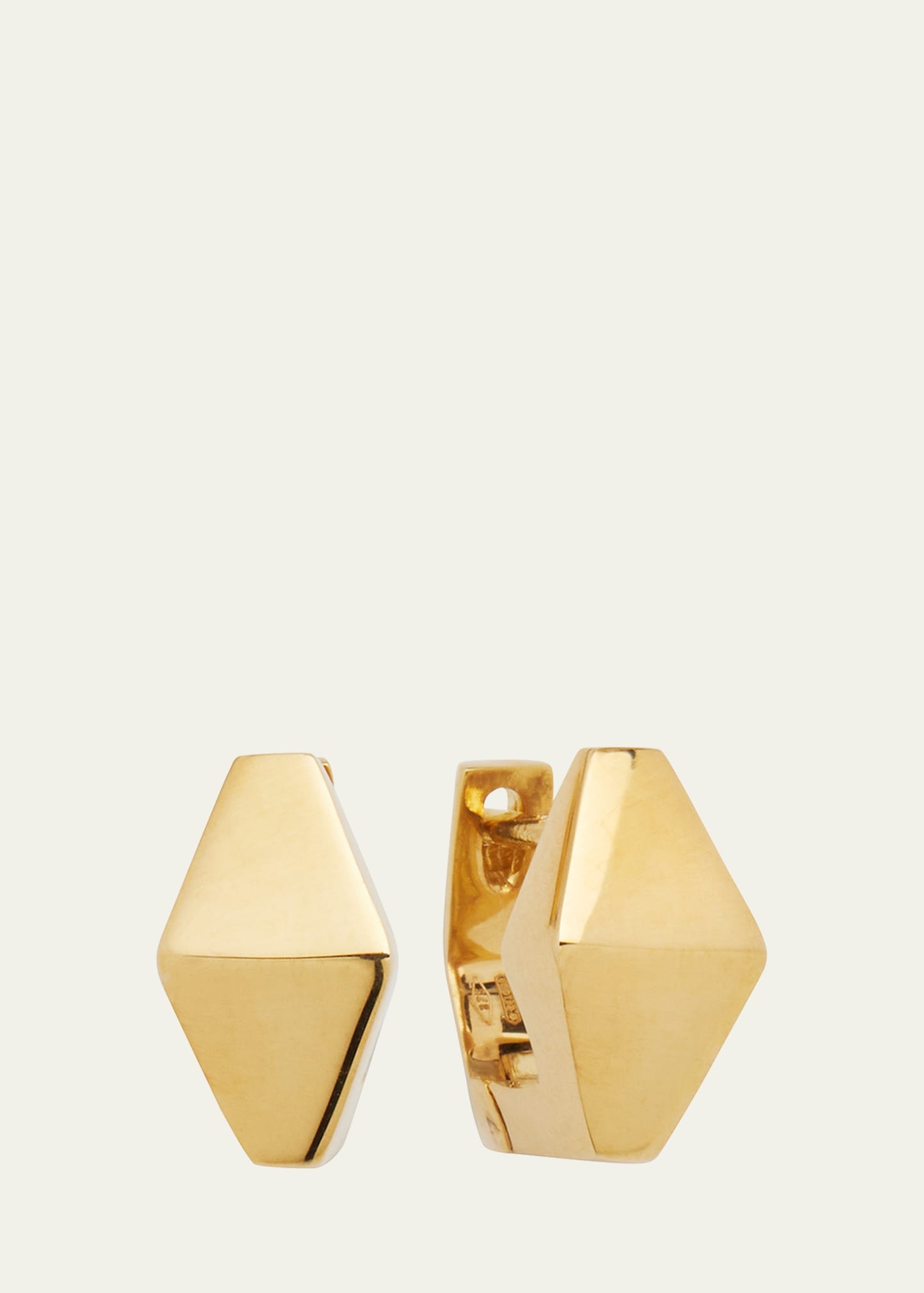 Deco Rombo Mini Earrings - 1