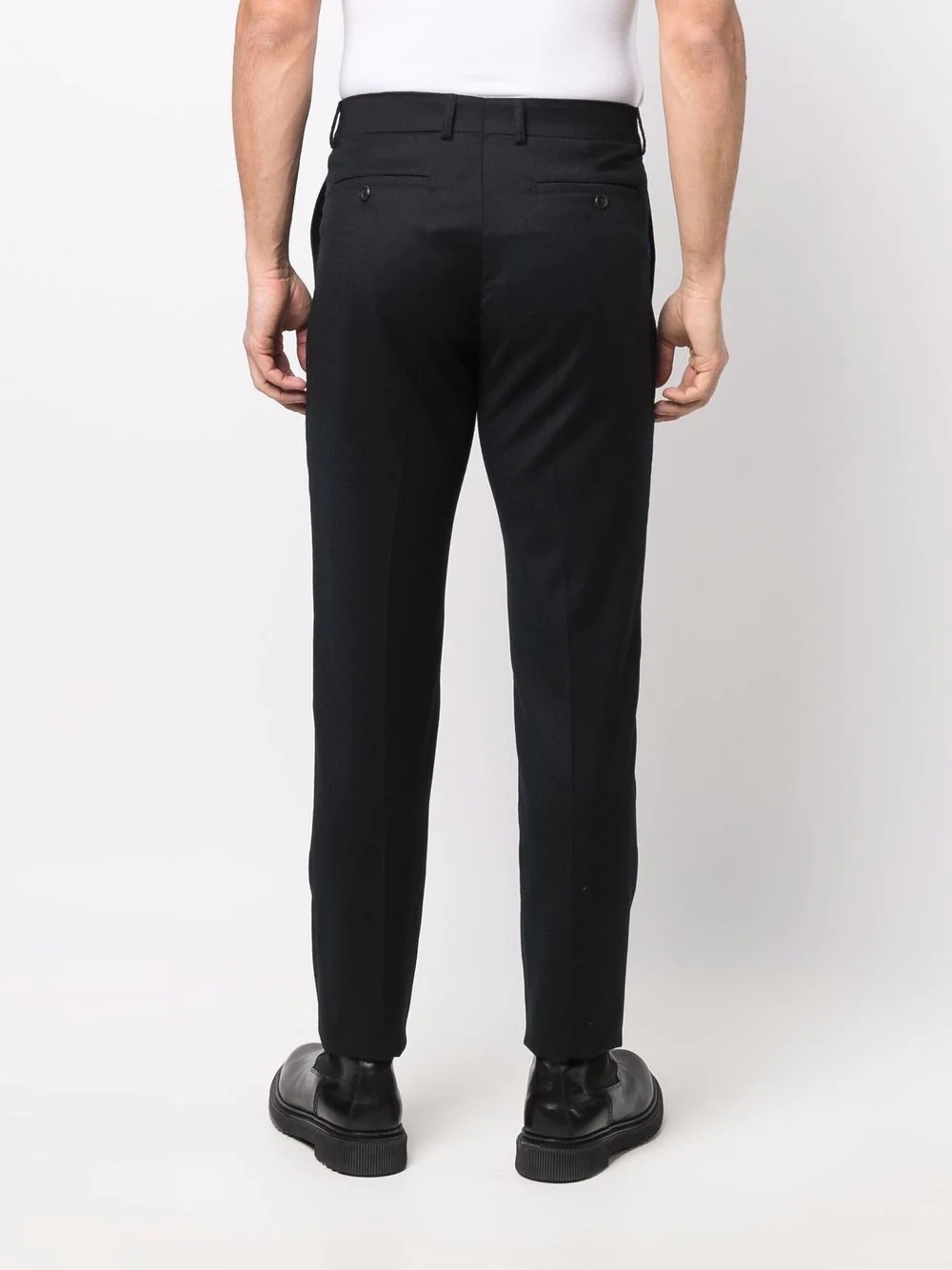 tailored wool trousers - 4