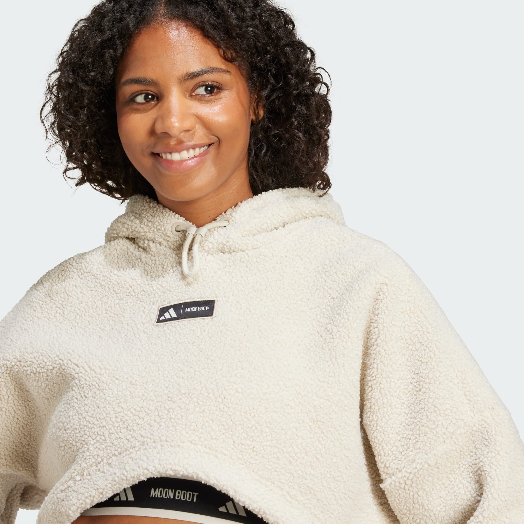 adidas x MOON BOOT Cropped Hoodie - 7
