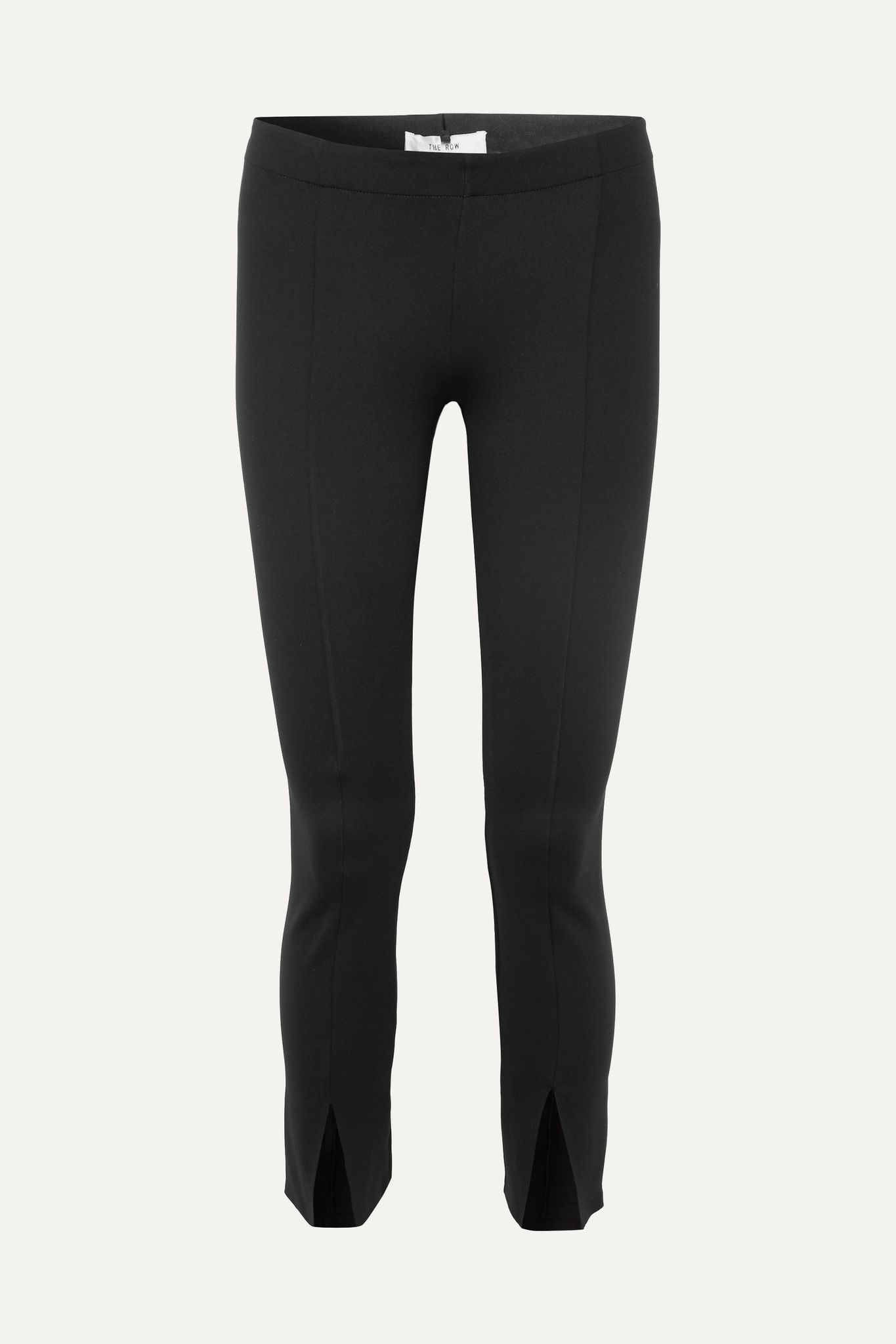 Thilde stretch-cady straight-leg pants - 1